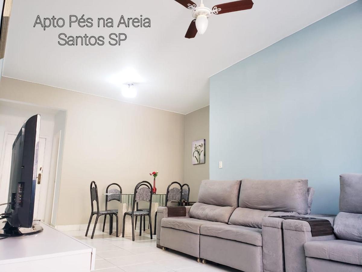 Apartamento Pes Na Areia Santos  Luaran gambar