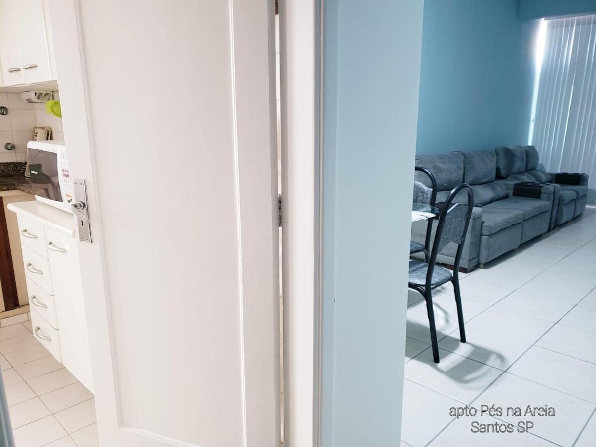 Apartamento Pes Na Areia Santos  Luaran gambar