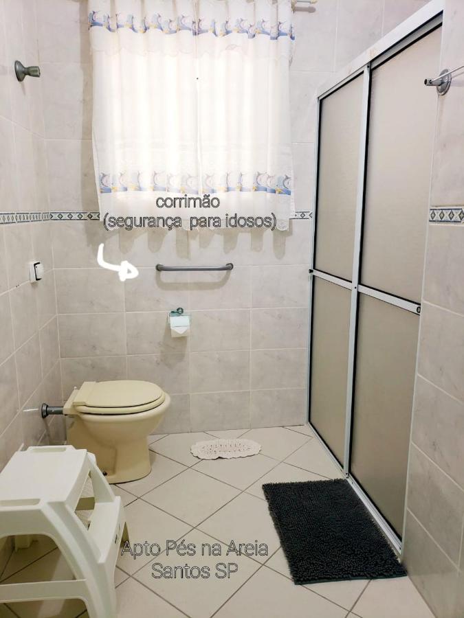 Apartamento Pes Na Areia Santos  Luaran gambar