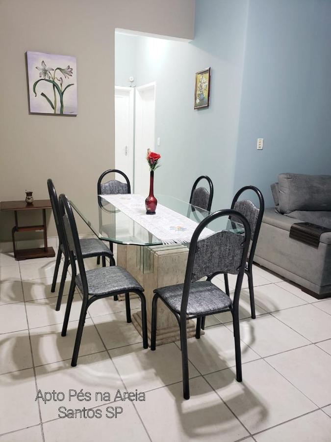 Apartamento Pes Na Areia Santos  Luaran gambar